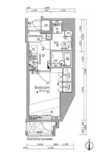 スパシエ エル・ヴィエント・アース板橋タワー【8階】の間取り