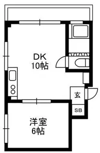 ハウゼ小森【2階】の間取り