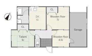佐賀県唐津市神田【一戸建】の間取り