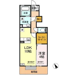 Vario vita(ヴァリオ ヴィータ)【1階】の間取り