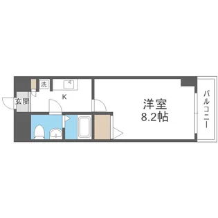 アーデン新大阪【6階】の間取り