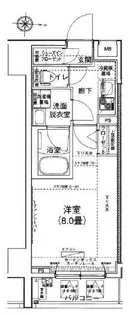 アイル両国弐番館【2階】の間取り
