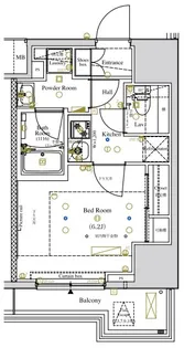 ARKMARK浅草【6階】の間取り