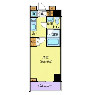 クレヴィスタ練馬平和台【1階】の間取り