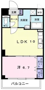 プレ・アビタシオン春日部III【7階】の間取り