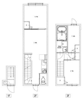 ソルナクレイシア荻窪IIIの間取り