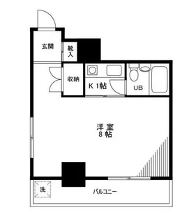 アズール上野【7階】の間取り