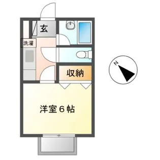 フィオーレ【1階】の間取り