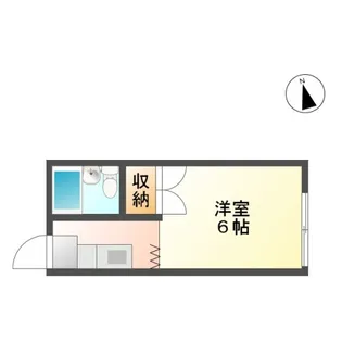 ハイツ梅【2階】の間取り