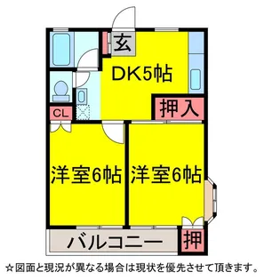 Tフィオーレ5【1階】の間取り