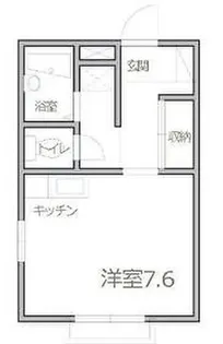 イーリスII【2階】の間取り