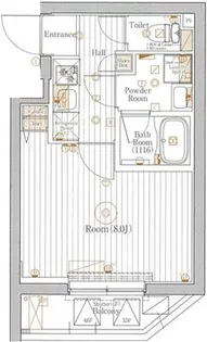 ミライズ東京墨田レジデンス【1階】の間取り