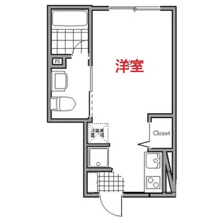 レ・スタ中延【3階】の間取り