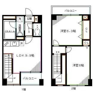 プレジールSの間取り