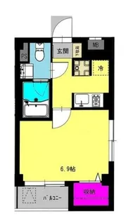 b’CASA TOKIO【2階】の間取り