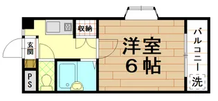 グリーングラス【1階】の間取り