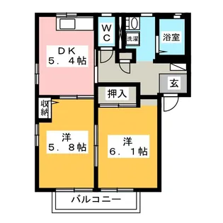 ニアステーションB【1階】の間取り