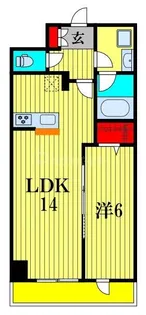Win Deer 西船橋【6階】の間取り