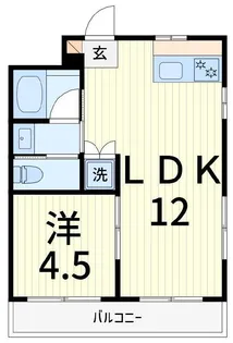 COSMOS25【1階】の間取り