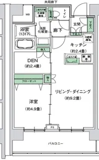 スタイリオ梶が谷【7階】の間取り