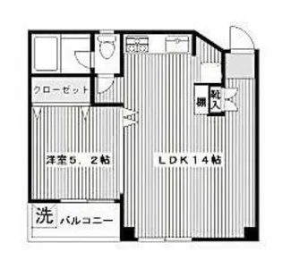 マリーゴールド元町【9階】の間取り