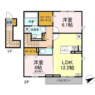 せざんぬ【2階】の間取り