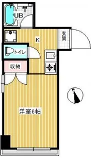 FORWEST段原【4階】の間取り
