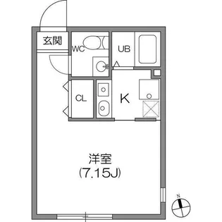ZESTY神楽坂I【3階】の間取り