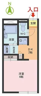 CREST【2階】の間取り