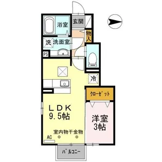 Y’sハウス【1階】の間取り