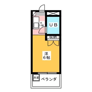 ハニイ枡形【1階】の間取り