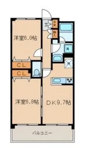 あるふぁII【3階】の間取り