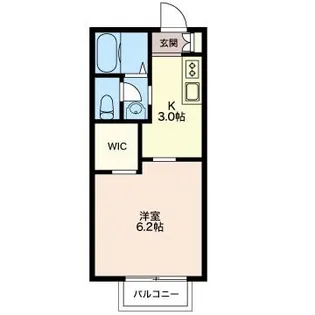 セントラルパインI【2階】の間取り