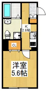 Maison PEAKS【1階】の間取り