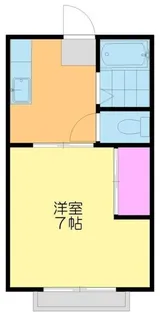 やまみハイツ【1階】の間取り