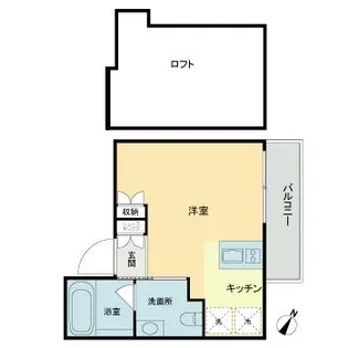 ARTEMIS MINAMIAZABU【3階】の間取り
