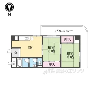 三郷駅前ビル【5階】の間取り