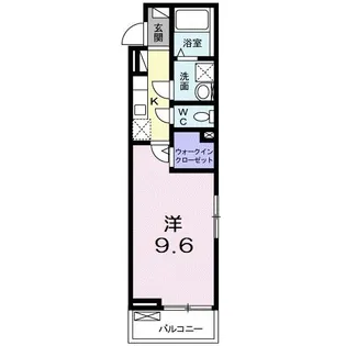 ルピナス・セレーノ【2階】の間取り