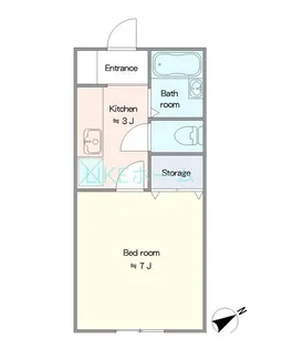 ファーストコーポ【1階】の間取り