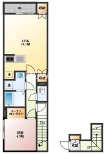 シャインS栄田【2階】の間取り