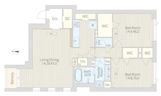 KLAUS【1階】の間取り