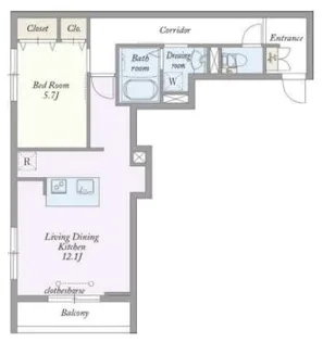 MyStyle芦花公園【3階】の間取り