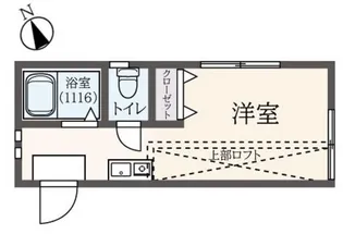 ウインビュ上大岡【2階】の間取り