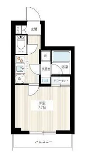 MAXIV小竹向原【1階】の間取り