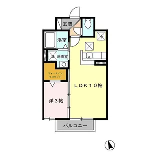 サンモールTM【1階】の間取り