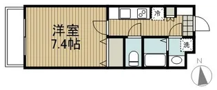 コンファーレ花小金井【3階】の間取り