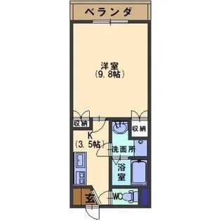 コンシェルトハウス【3階】の間取り