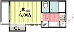 椿山ハイム【1階】の間取り