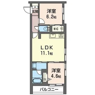 シャーメゾン田端四丁目【2階】の間取り