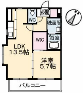 ドルチェ アウローラ【3階】の間取り